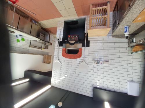 pizza shop renovation, includes electric, tiles, paint and others!
